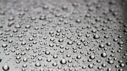 Water drops on car glass.rain drops on clear window