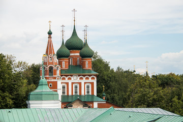 View of the Church of St. Michael the Archangel and the assumption Cathedral