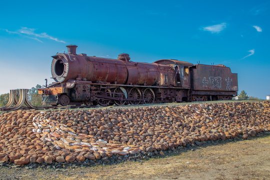 The historic settlement of Klipplaat in the arid Karoo region of South Africa.