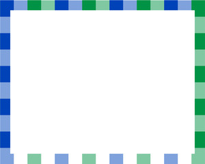 Rectangle borders and Frames vector. Border pattern geometric vintage frame design.