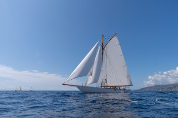 Fototapeta premium Classic sailing yacht