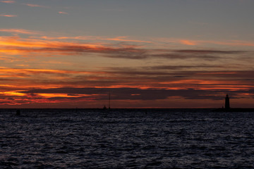 Fototapeta na wymiar Mallorka sunset