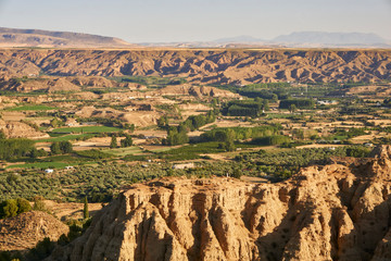 Guadix Desert, Granada. Spain