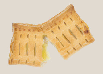 Pineapple pie 6 view on isolate