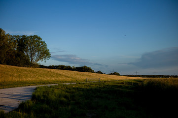 Sonnenuntergang in Ostfriesland