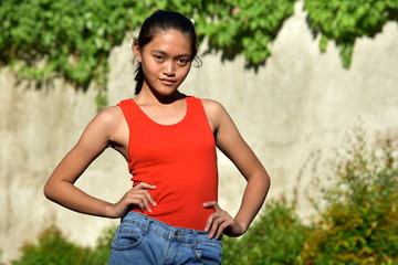 An A Youngster And Confidence