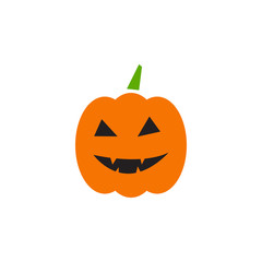 Jack lantern graphic design template vector isolated
