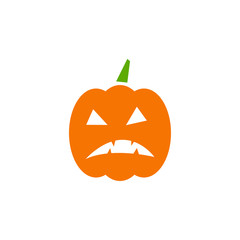 Jack lantern graphic design template vector isolated