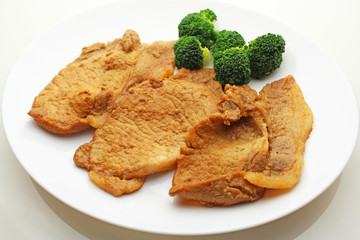 豚肉の味噌焼き