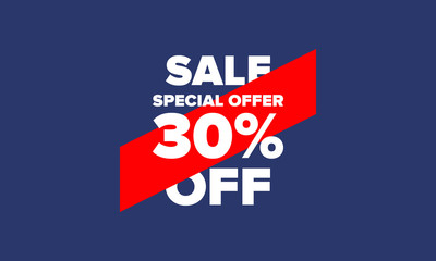 Sale banner. Holiday special offer, discount badge. Super season deal. Mega sale. Fashion shop creative advertisement. Shopping template. Poster for promotion. Flat style background