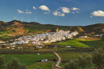 population of Ardales in Malaga. Spain
