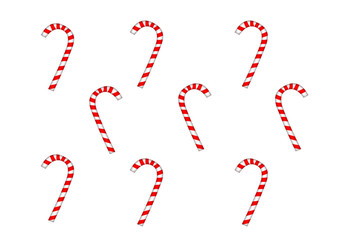 Christmas decoration isolated on white background.