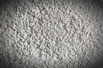 white sugar in the form of sticks