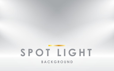 white side spot light background