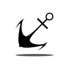 anchor icon vector design template