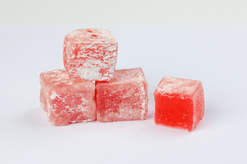 Turkish Delight sweet desert colorful verity