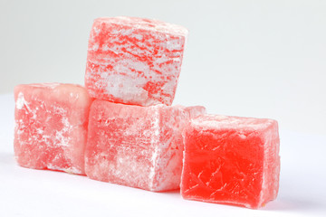 Turkish Delight sweet desert colorful verity