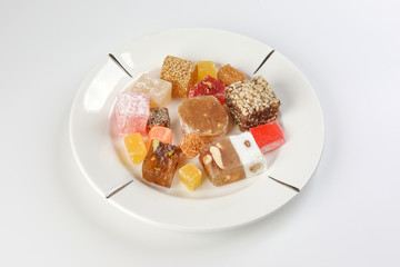 Turkish Delight sweet desert colorful verity