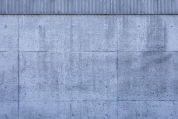 コンクリートの壁の背景素材