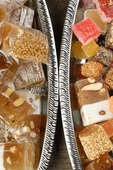 Turkish Delight sweet desert colorful verity