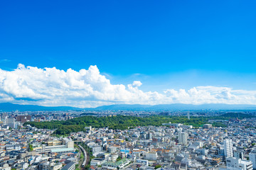 City Landscape in Osaka