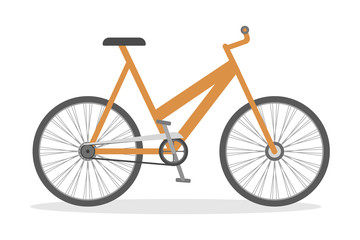 Fototapeta premium Bicycle transport. Sport transportation with the pedal
