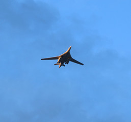 Aviation equipment during training parade