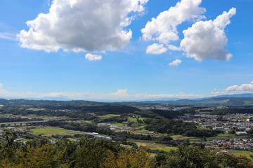 権現山（弘法山）からの景色（神奈川県秦野市）,The view form Koboyama(Hadano City,Kanagawa Pref,Japan)
