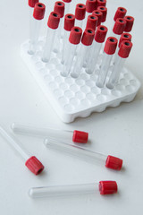 medical tubes for donated blood