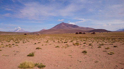 Landscape with rock formations