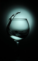 glass of water