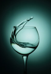 glass of water