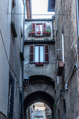 Orvieto, Italy. City of Etruscan origin, grown in the medieval and Renaissance periods, it is famous for the Duomo, a masterpiece of Gothic architecture, and for the St. Patrick's Well.