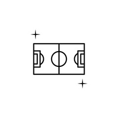 Soccer, sport icon. Element of sport thin line icon
