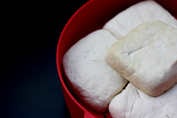 Fresh Steamed tofu very healthy