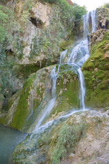 Waterfall and Lake, Orbaneja del Castillo, Burgos