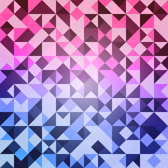 Obraz premium Blue Grid Mosaic Background, Creative Design Templates