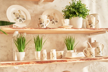Scandinavian or loft style kitchen decor