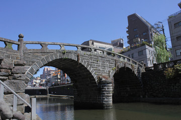 長崎の眼鏡橋のイメージカット