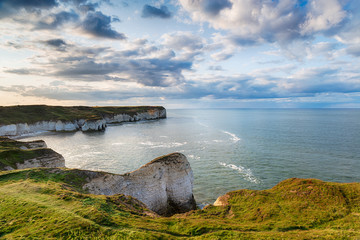 Chalk cliffs at Flamborough