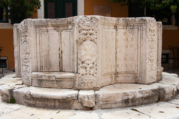 Kremastibrunnen in Kerkyra auf Korfu in Griechenland