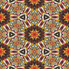 Abstract geometry-  mosaic illustration