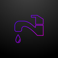 Water crane nolan icon. Elements of cleaning set. Simple icon for websites, web design, mobile app, info graphics