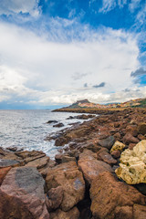 Castelsardo, in the northwest of Sardinia island, Italy.