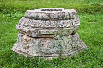 Naklejka premium Janghangri Five-story Stone Pagoda in Gyeongju-si, South Korea.