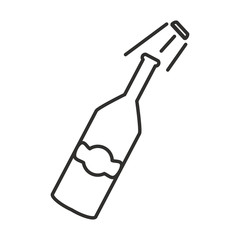 bottle beer oktoberfest festival icon