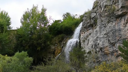 Fantastic waterfall called "Cascada del Molino de la Chorrera" from Spain