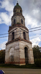 Fototapeta na wymiar church in Russia