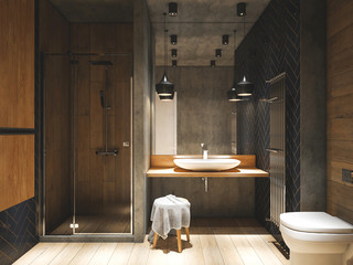 interior of a bathroom