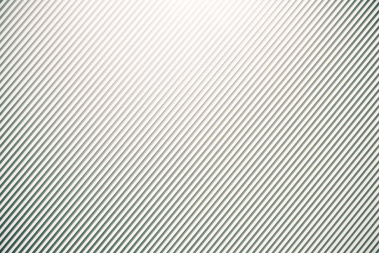 Abstract background with light polished metal diagonal lines with gradient effect.